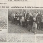 2013-10-01 Ouest France remise de cheques fondation legallais