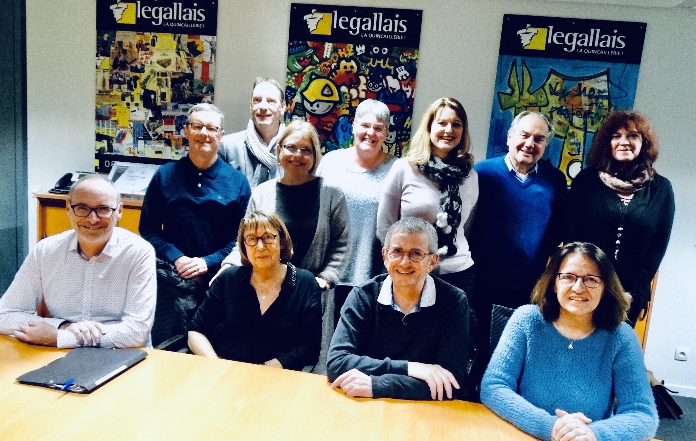 Debout de gauche à droite sur la photo : Gérard Anfroy, Dimitri Drouet, Sabine Guichet-Lebailly, Agnès Heuzé, Christelle Debieu, Éric Hénault-Morel, Catherine Asseline. Assis: Emmanuel Bergerioux, Sophie Dudouit, Didier Fouquet et Brigitte Delord. Absentes sur la photo : Sarah Deysine, Marie Grüssen, Geneviève Préaux et Cécile Tylulki.